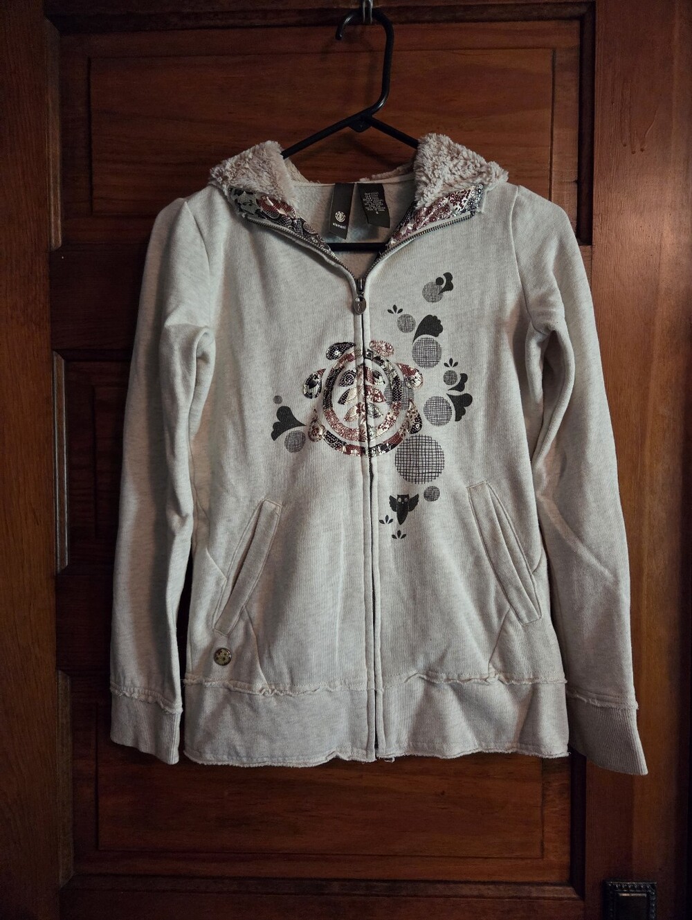 Womens Element Full Zip Fleece Hoodie